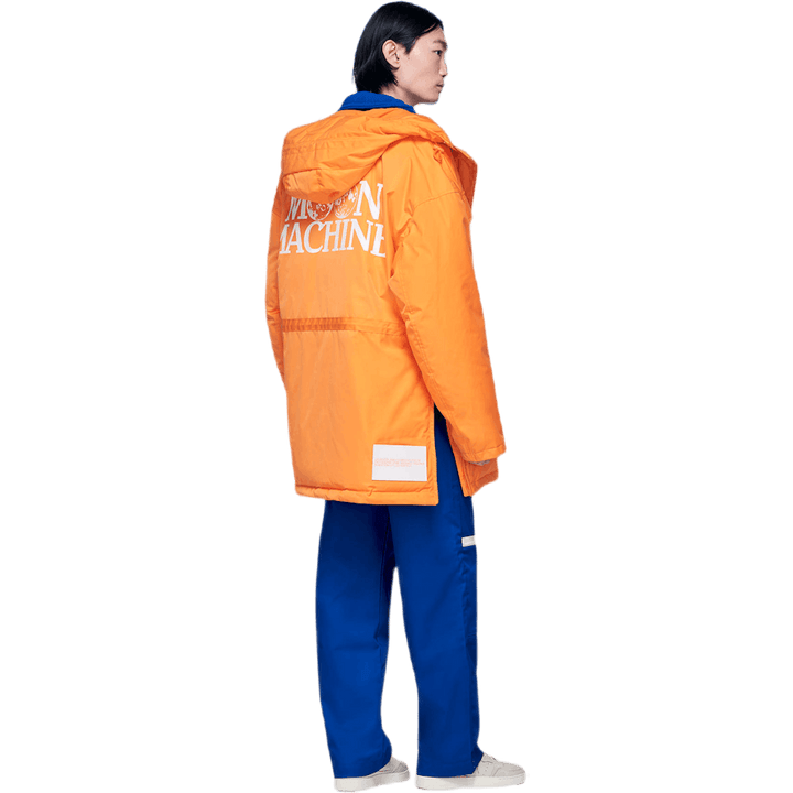 Grafische Parka Oranje
