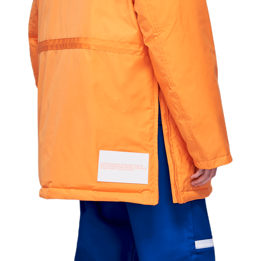 Grafische Parka Oranje