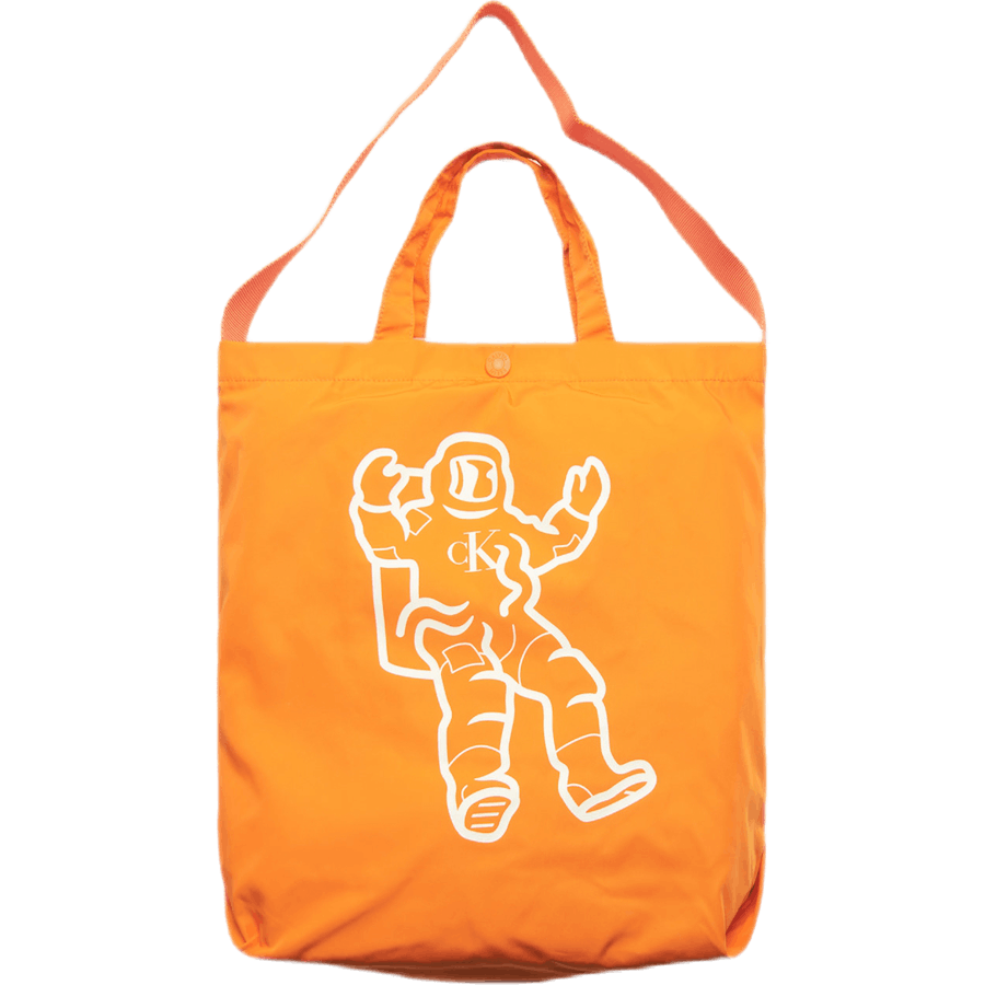 graphic tote bag orange – - Main Image