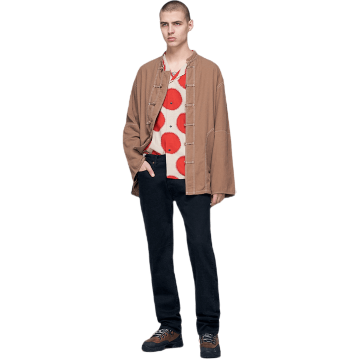 China Jas Effen Bruin