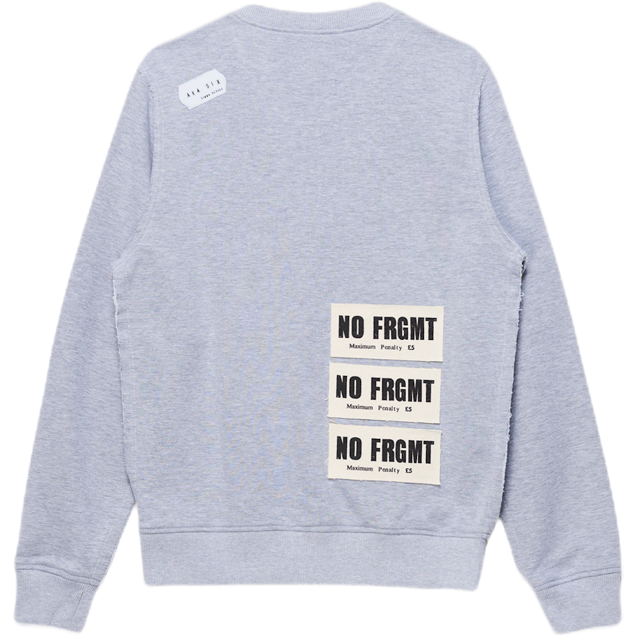 Sudadera Jump Sin Parche Frgmt Gris