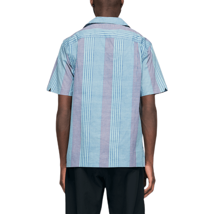 Pacific Paradise Stripe Camp S Blue