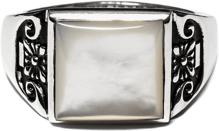 Collegiate Ring Silver