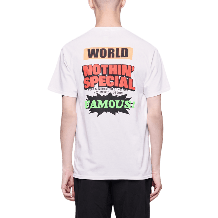 World Famous Pocket Tee Blanco