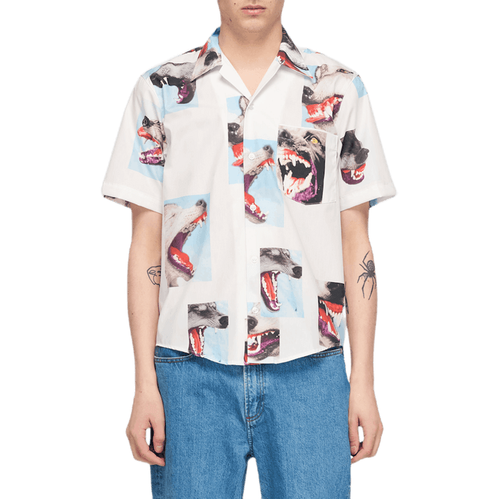 Camicia Alpha Troop S/s Bianco