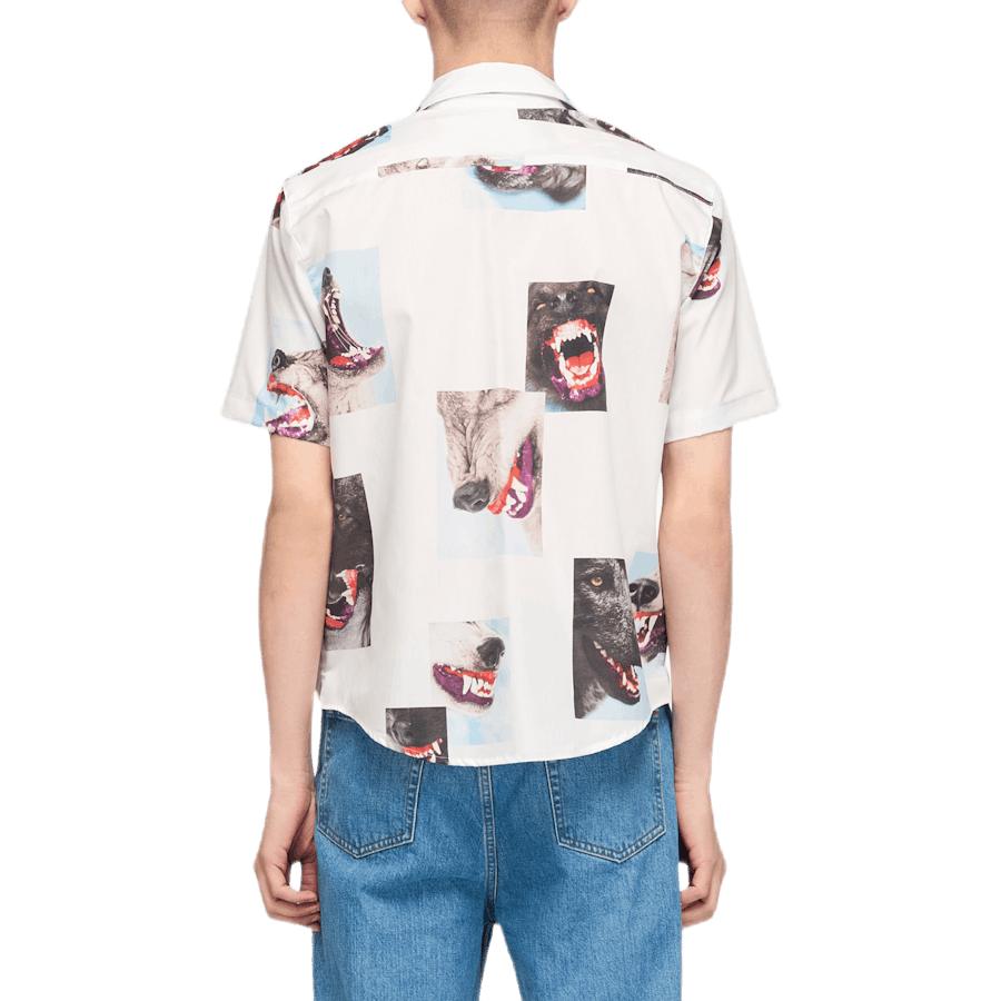 Camicia Alpha Troop S/s Bianco