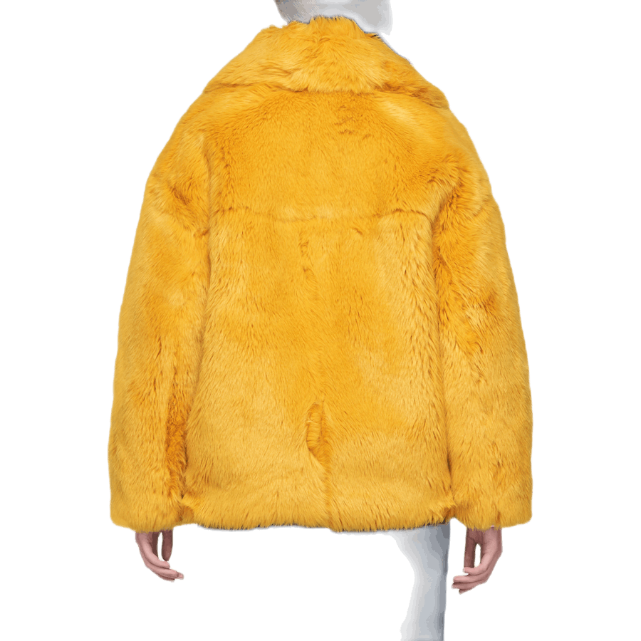Boxy Oversized Drop Shoulder Gelb