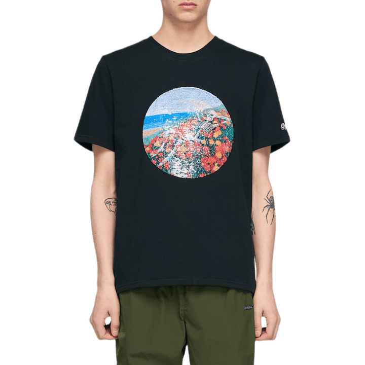 Tričko Mouse Sequin Tee Black