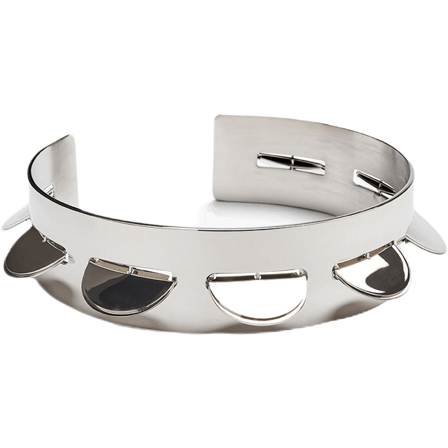 Collier Tambourin en Argent