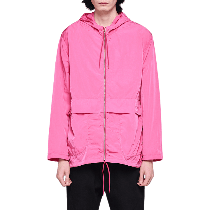 Parka semplice rosa
