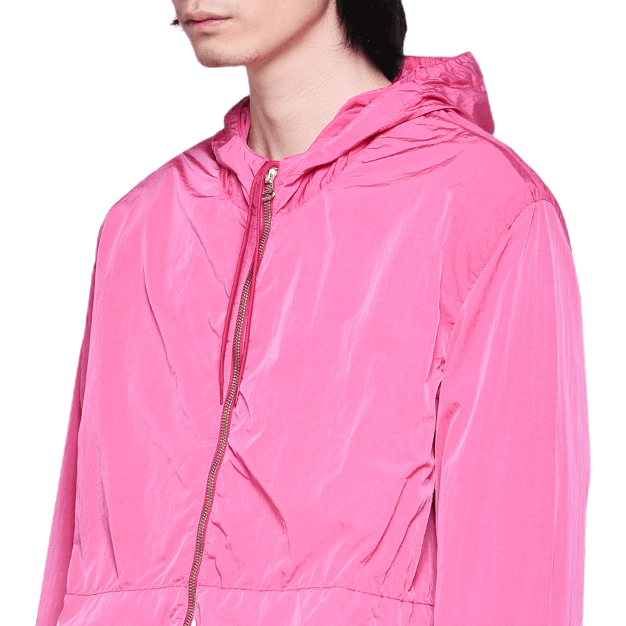 Parka semplice rosa