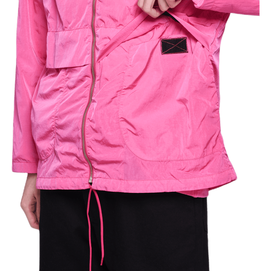 Parka semplice rosa