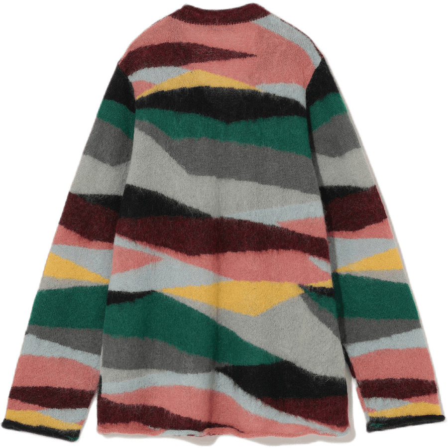 Random Color Mohair Knit Sweat Multi