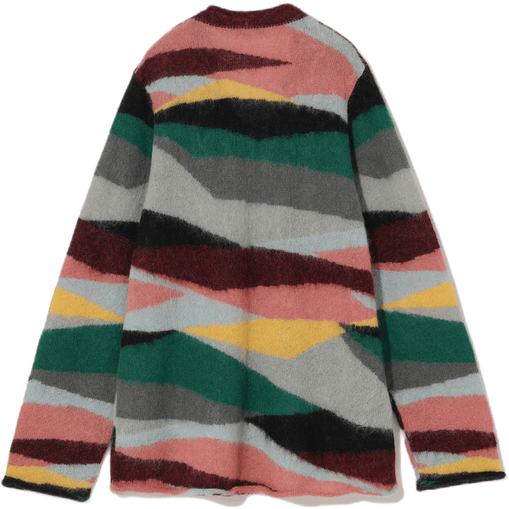 Random Color Mohair Knit Sweat Multi