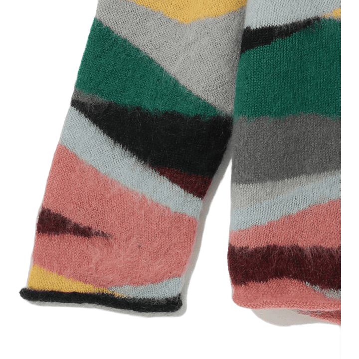 Random Color Mohair Knit Sweat Multi