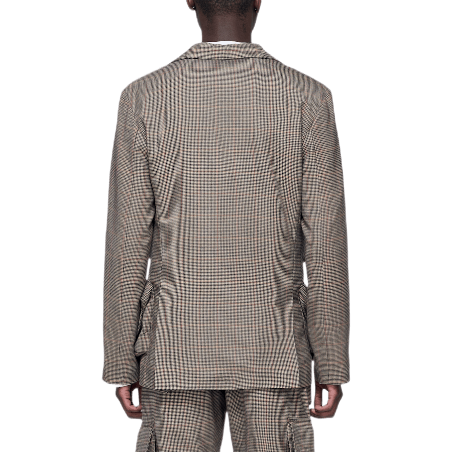 Veste utilitaire à boutonnage simple kaki