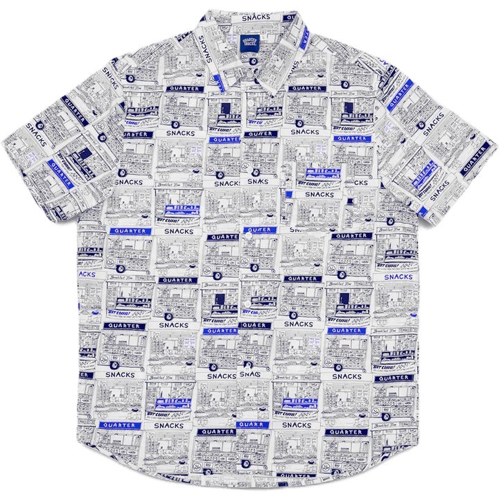 Chemise boutonnée blanche Vendor SS