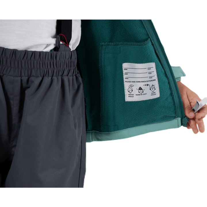 Veste softshell Hagla verte