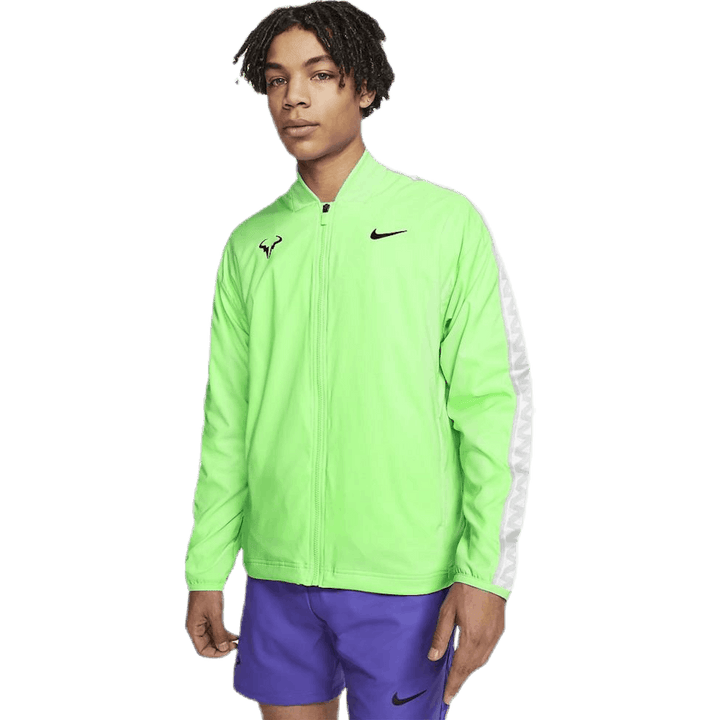 Rafa Court Jacket Black/Green