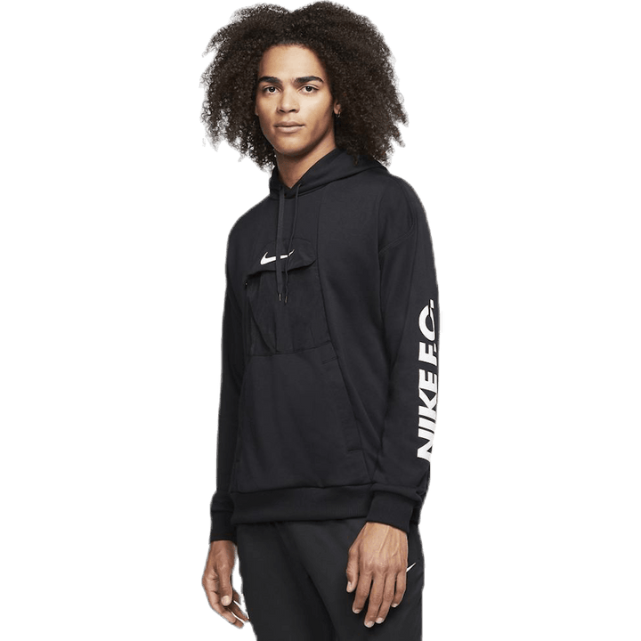 Felpa con cappuccio Nike F.C. Bianco/Nero