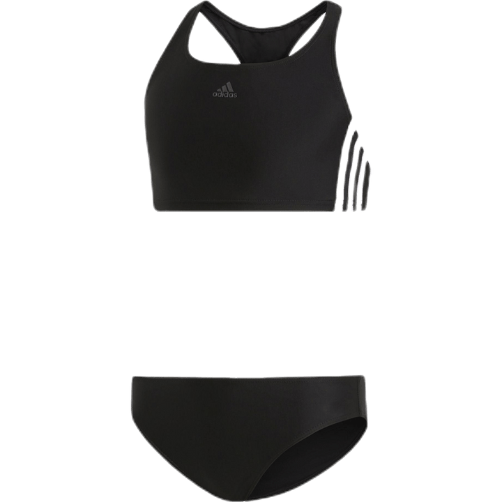 Bikiny se třemi pruhy Black