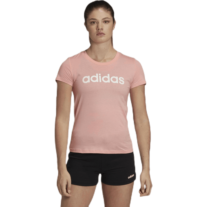 Linear Slim Tee Pink