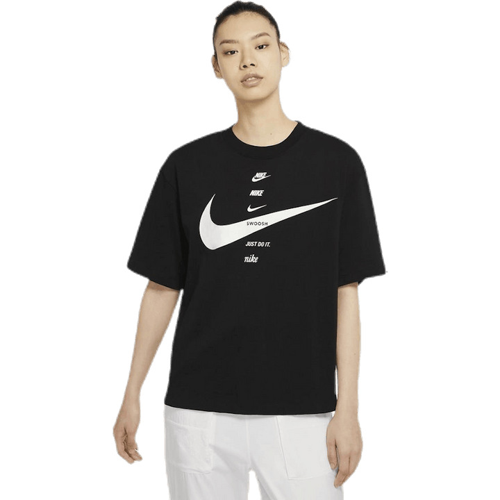 Nsw Swsh Top Ss White/Black