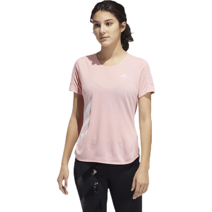 Run It Tee 3S Rosa