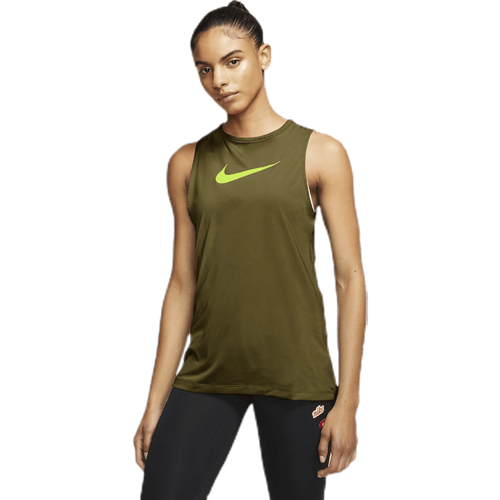 Essential Swoosh Tank Green/Yellow