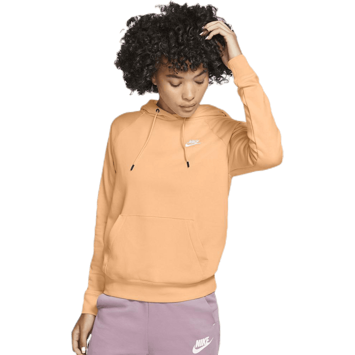 Sweat à capuche essentiel orange