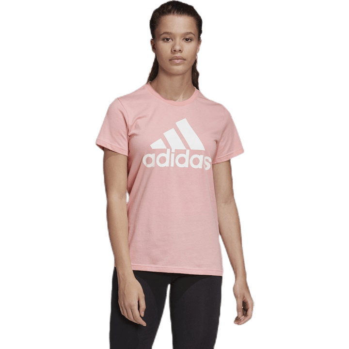 Bavlněné tričko W Badge Of Sport - Regular Fit Glory Pink