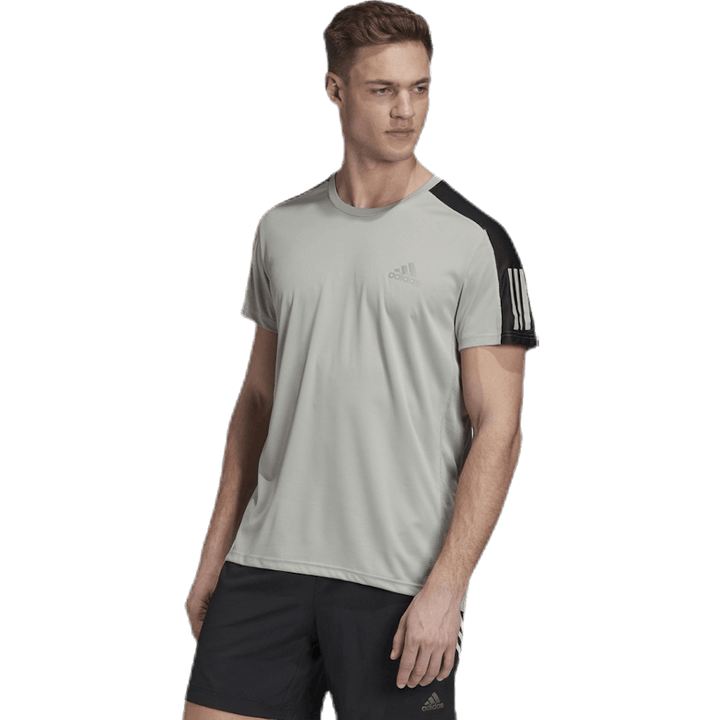 Own The Run Tee Grey