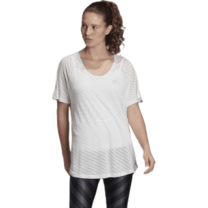 Burn Out Tee White