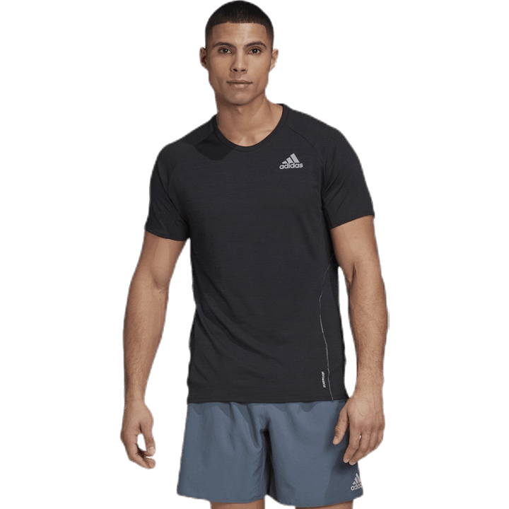 T-shirt Adidas Runner pour homme, noir