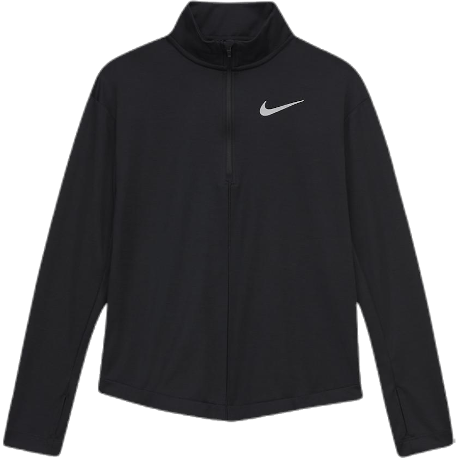 Half Zip Running Junior Black