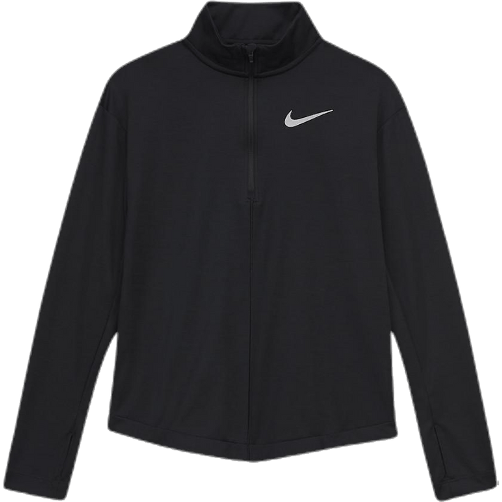 Half Zip Running Junior Black