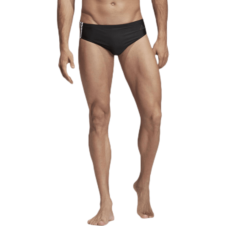 Fitness 3-Stripes Swim Trunks Black