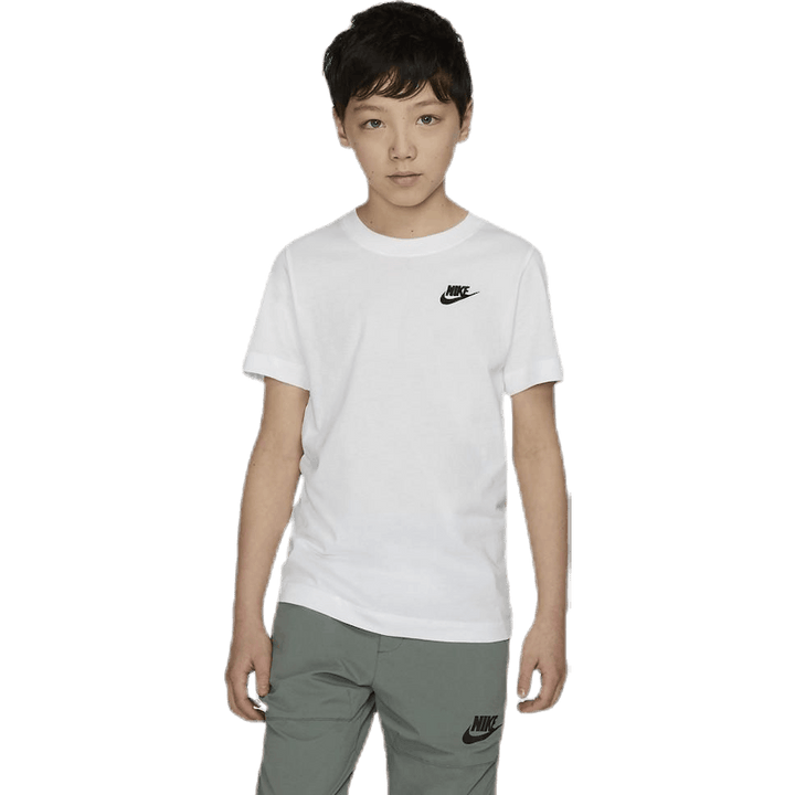 Sportswear Big Kids' T-Shirt WHITE/BLACK