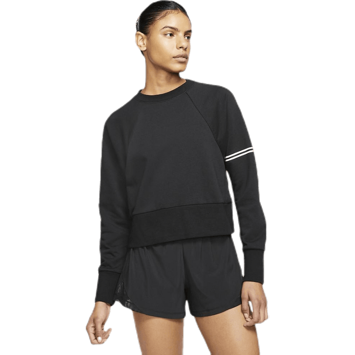Dry Get Fit Fleece Crew White/Black