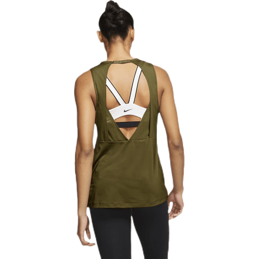 Essential Swoosh Tank Green/Yellow