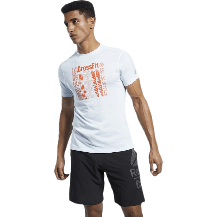 RC AC + Katoenen T-shirt Blauw/Wit
