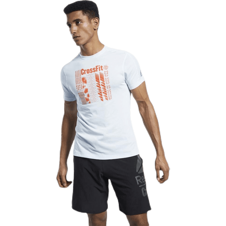 RC AC + Katoenen T-shirt Blauw/Wit