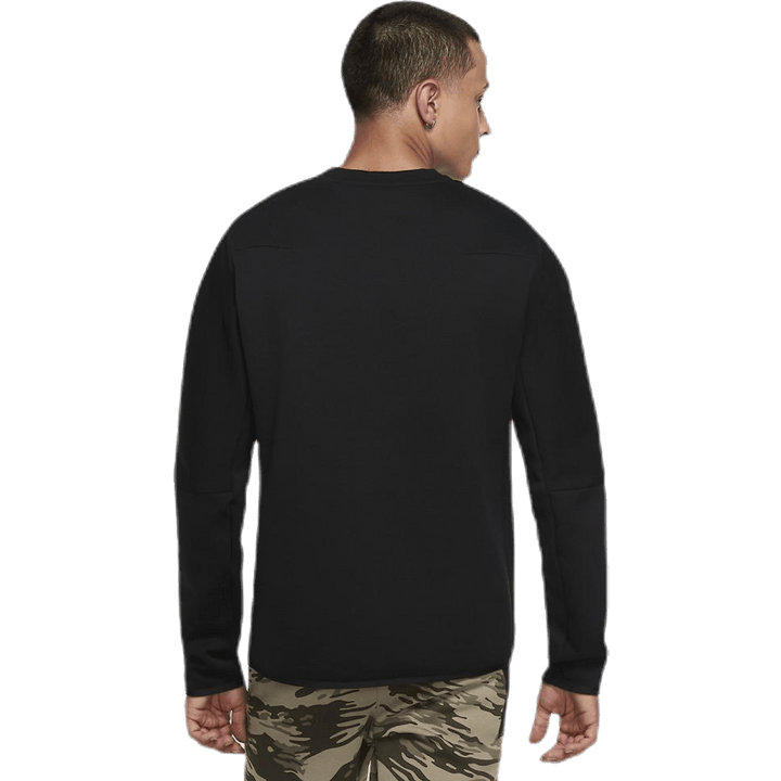 Sportswear Tech Fleece Men's Crew Sweatshirt BLACK/BLACK