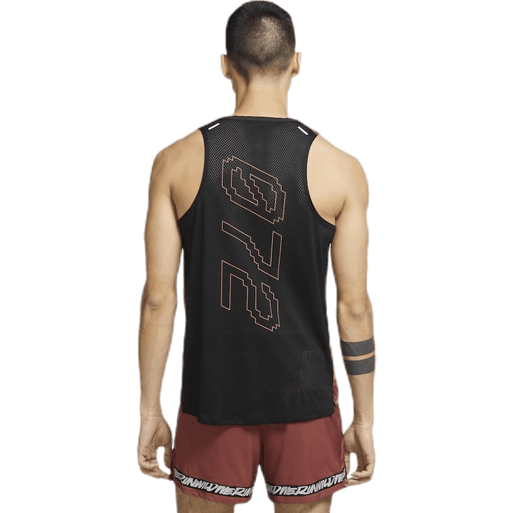 Tílko Dri-FIT Rise 365 Wild Run Tank Black/Red