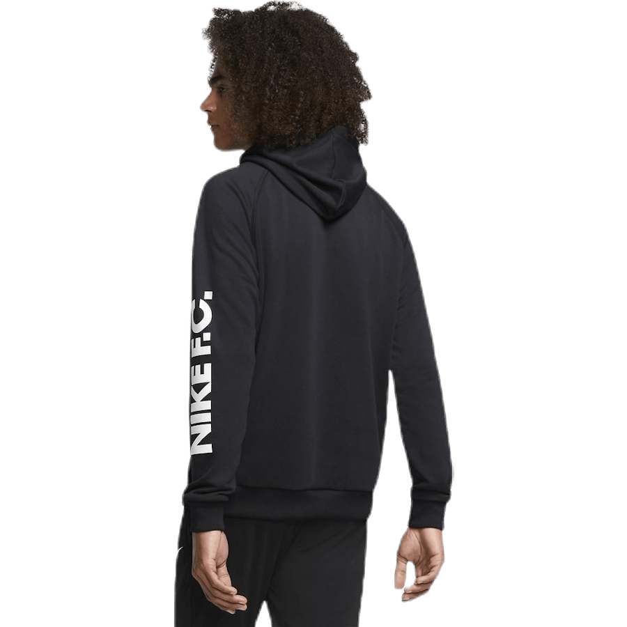 Felpa con cappuccio Nike F.C. Bianco/Nero