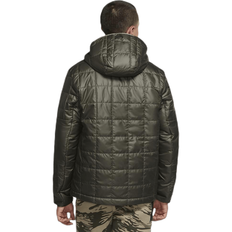 Nsw Syn Fil Jkt Fleece Lnd Green