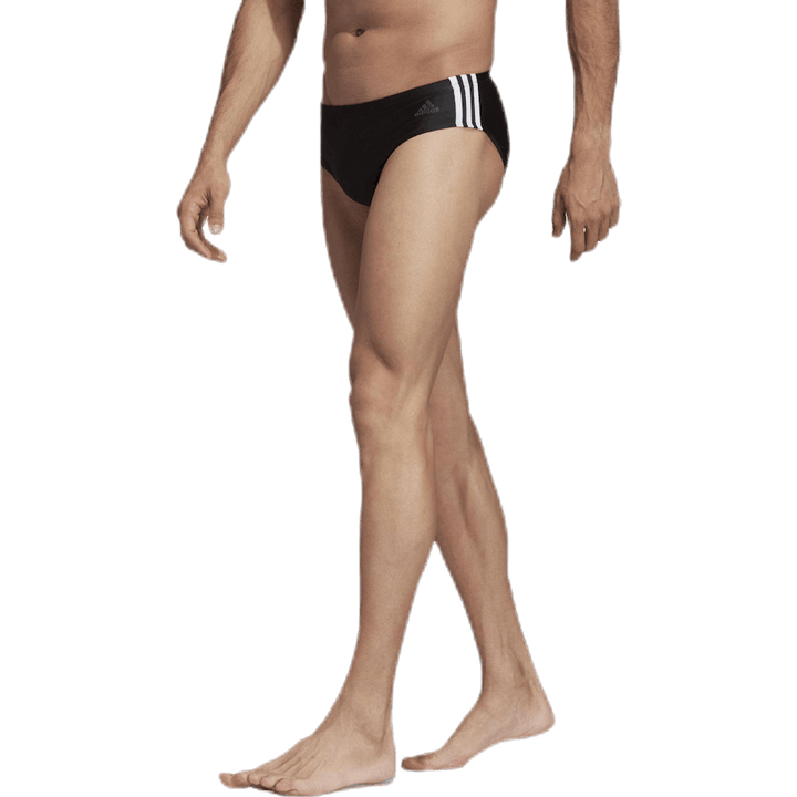 Fitness 3-Stripes Swim Trunks Black