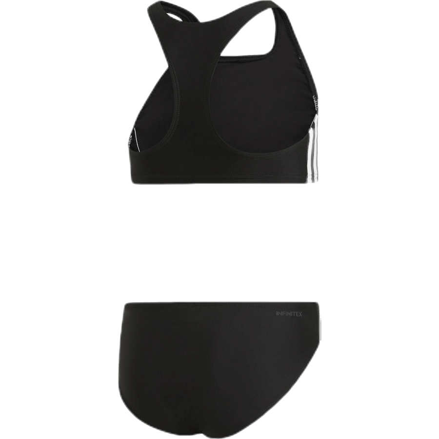 Bikiny se třemi pruhy Black