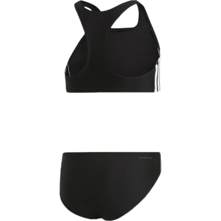 Bikiny se třemi pruhy Black