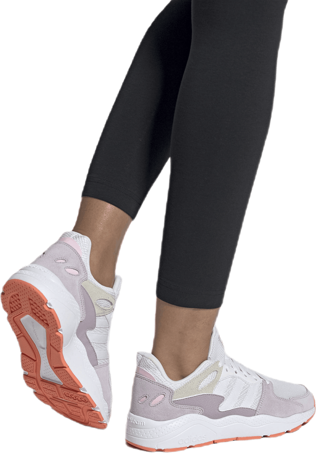 Crazychaos Schuhe Cloud White / Cloud White / Semi Coral